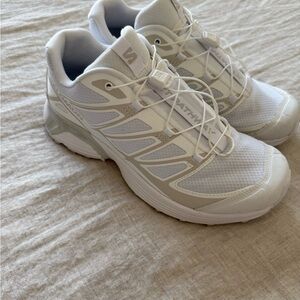 Salomon Women's White Athletic Shoes